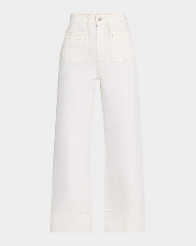 Anessa Wide-Leg Jeans with Vintage Welt Pockets